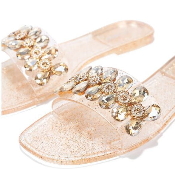 Gold Glitter Jelly Love
