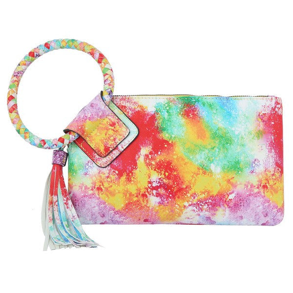 Glassy Heat Bracelet Clutch Purse