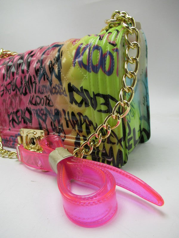 GRAFFITI JELLY BAG