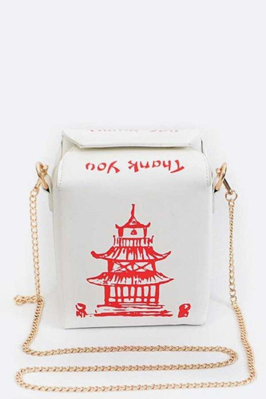 TAKE OUT BOX CLUTCH White