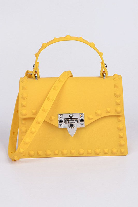 KELLY MINI JELLY PURSE Yellow