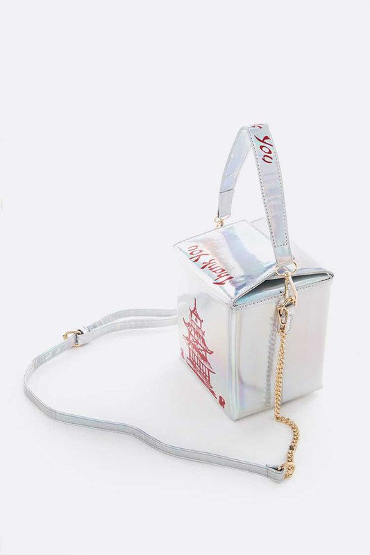 Take Out Box Clutch Holo