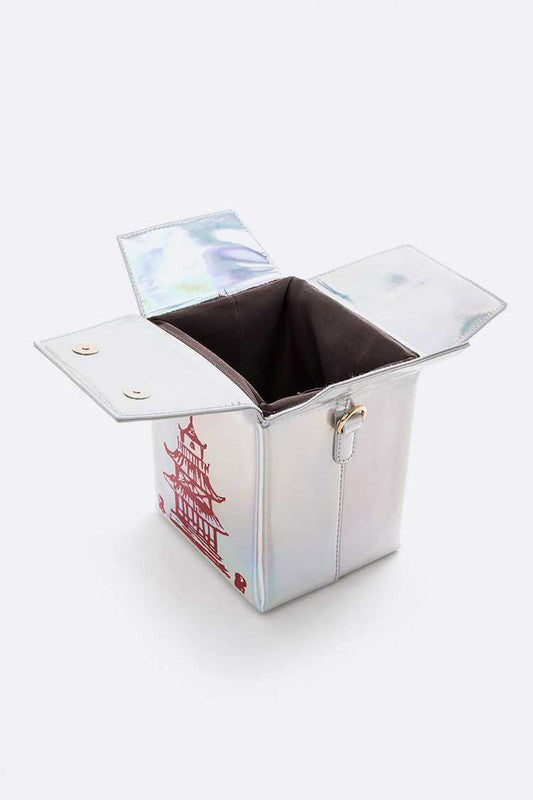 Take Out Box Clutch Holo