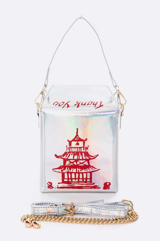 Take Out Box Clutch Holo