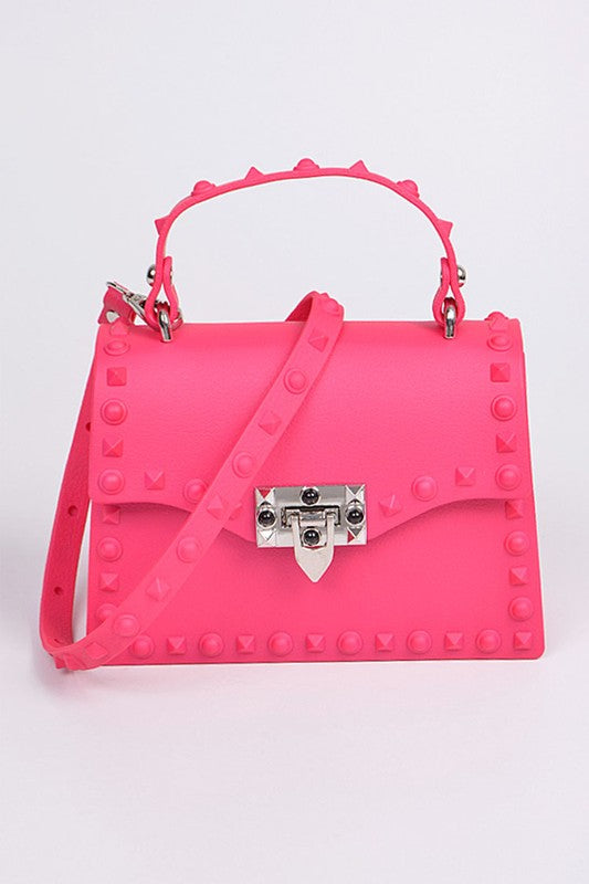 KELLY MINI JELLY PURSE FUCHSIA