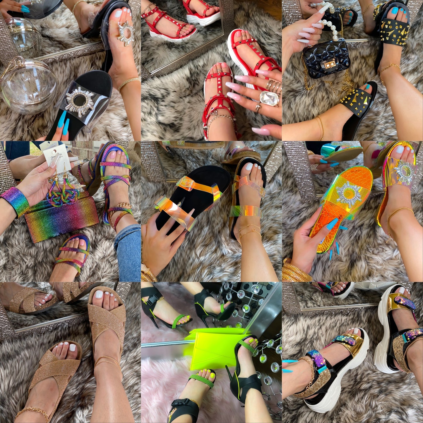 Mystery Sandal Box 10 Pairs -Final Sale