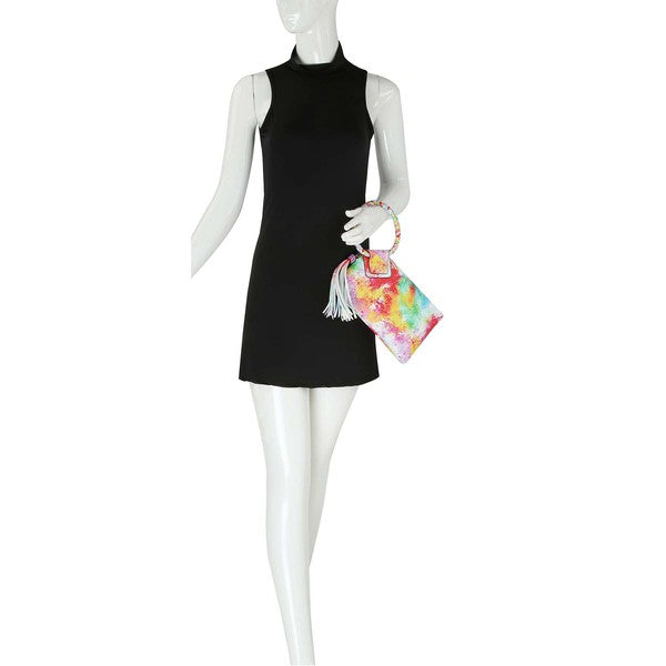 Glassy Heat Bracelet Clutch Purse