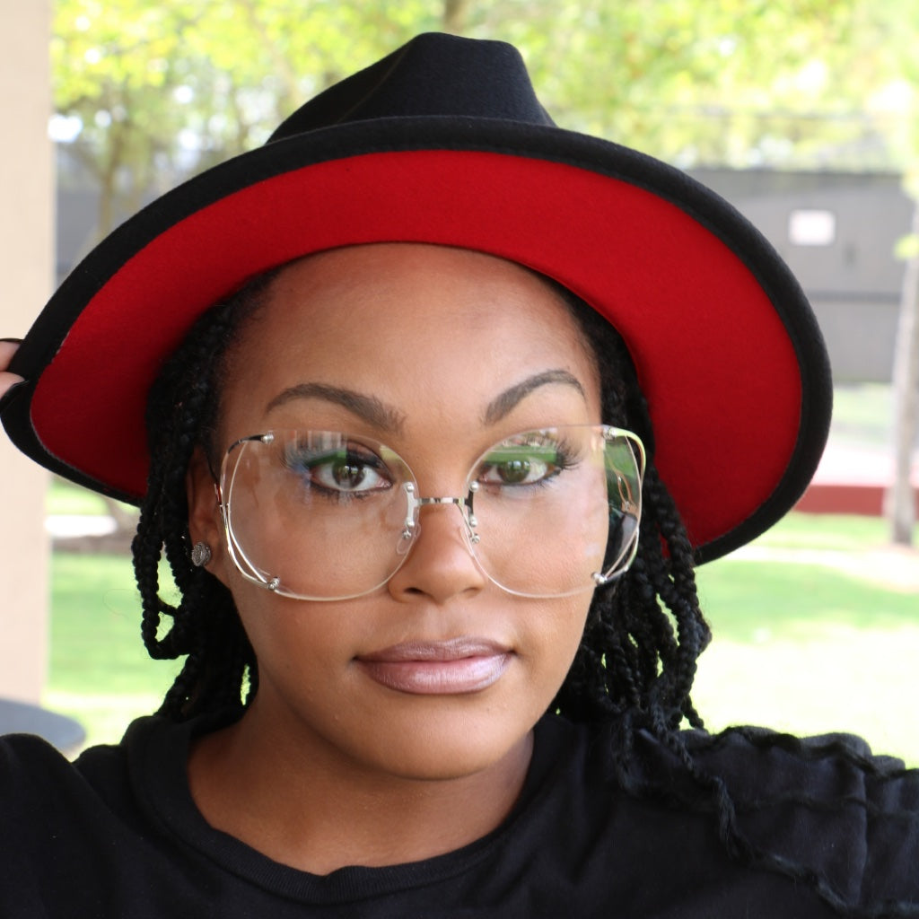 Black Red Fedora