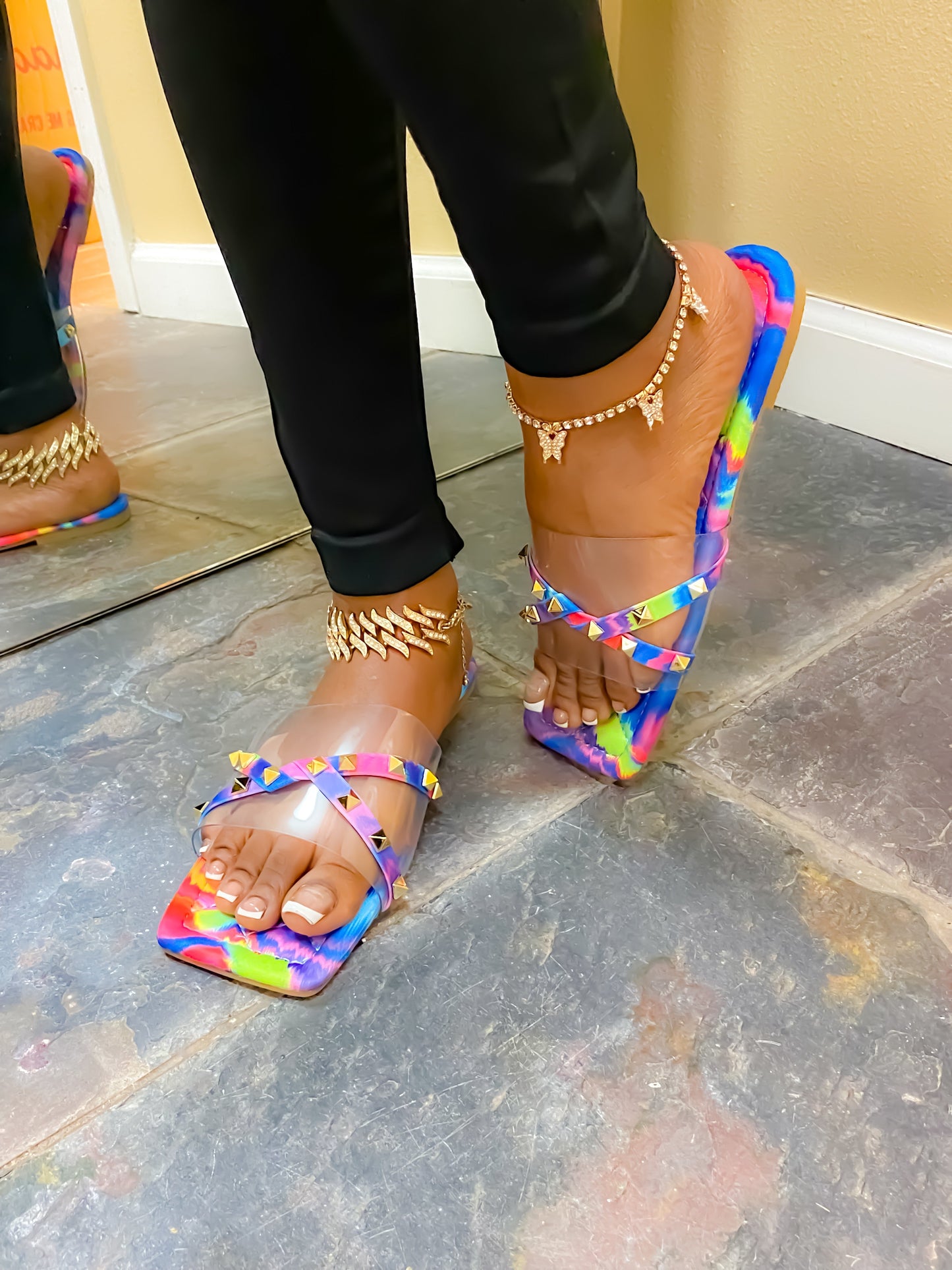 Melissa Print Sandals