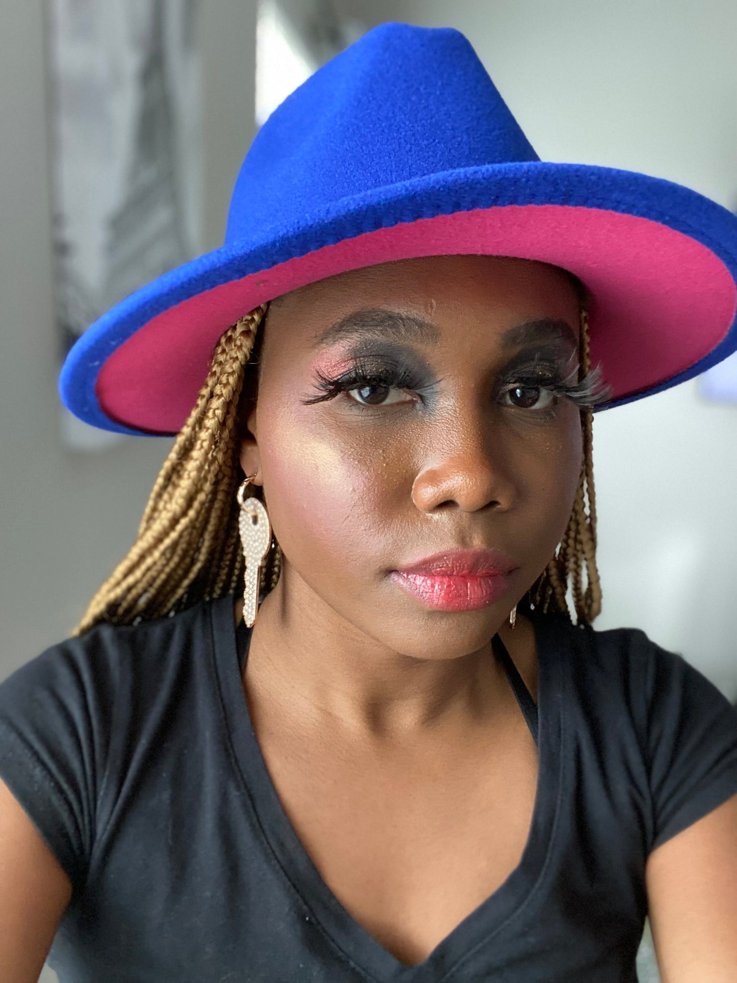 Royal Pink Fedora