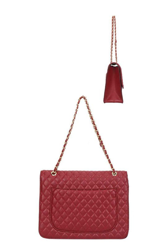 4 Piece Hot Gal Bag Set Burgundy