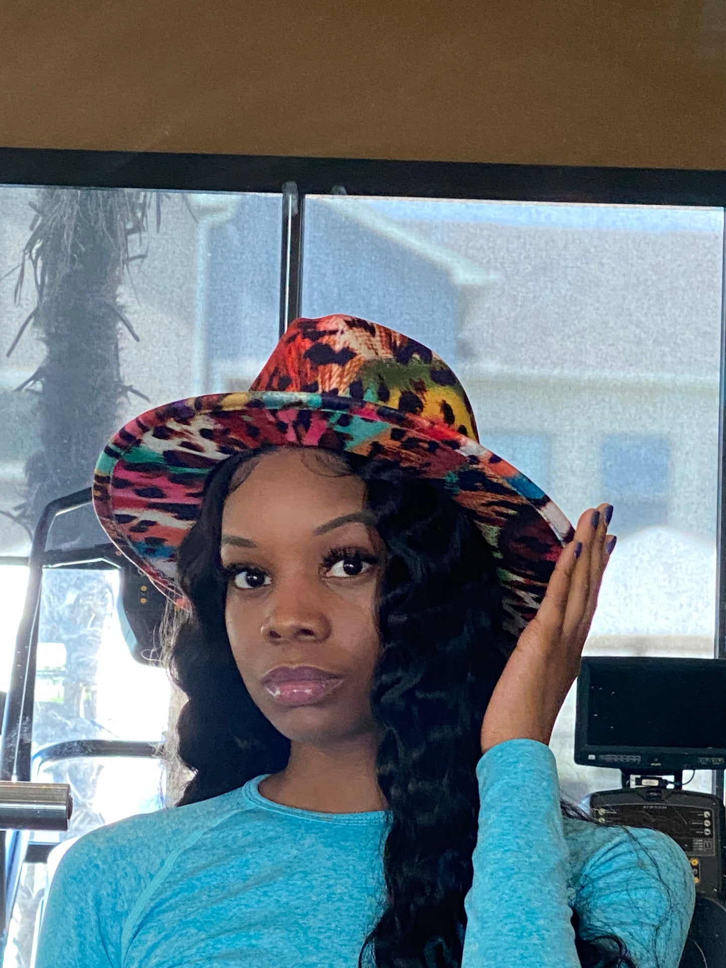 Multi Print Chain Fedora