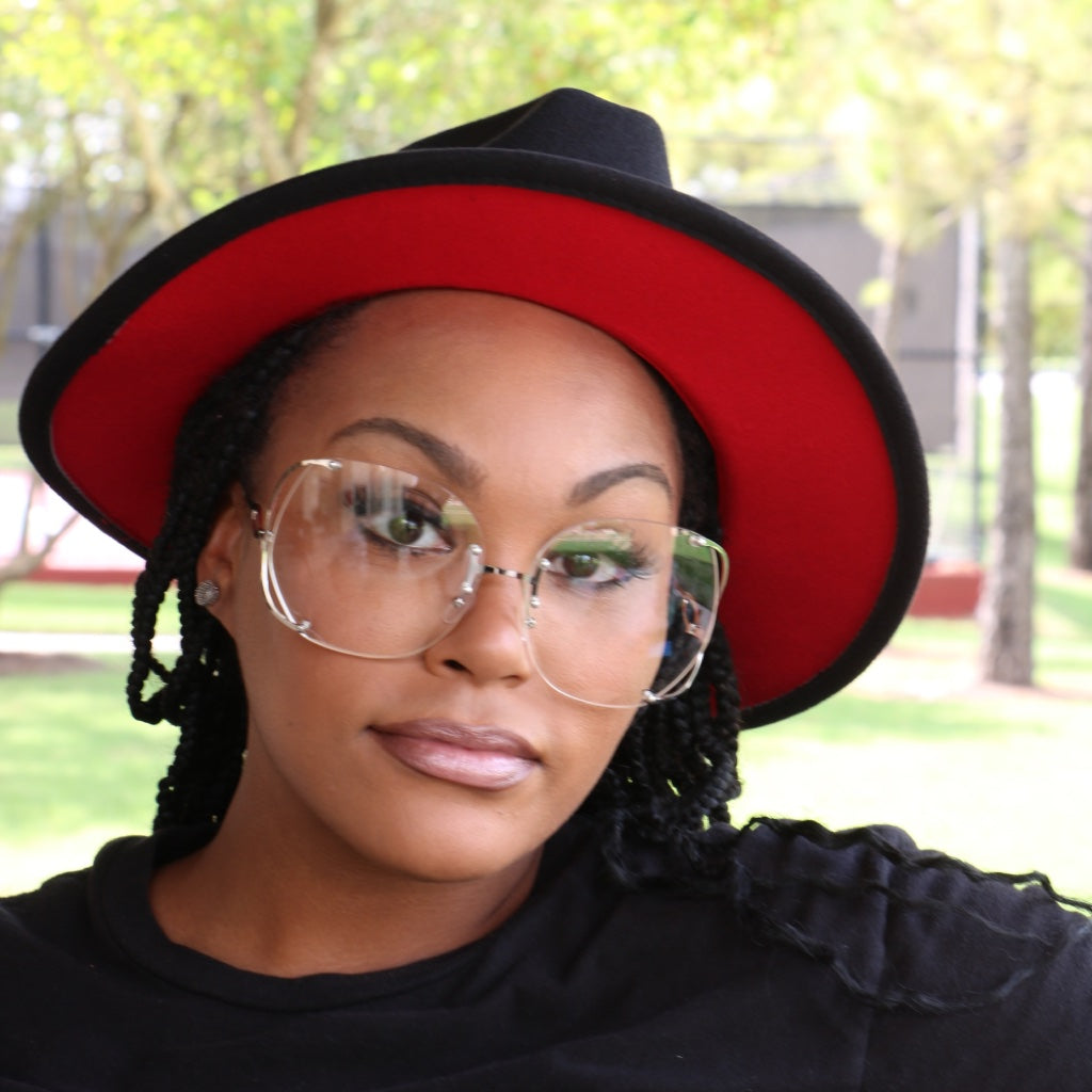 Black Red Fedora