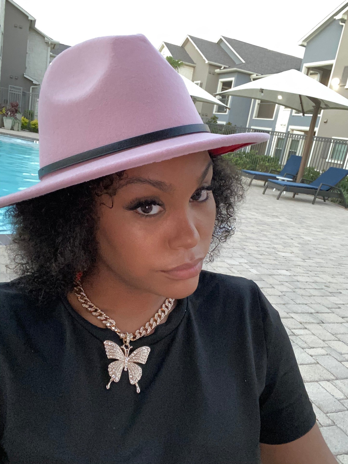 Light Pink Fedora