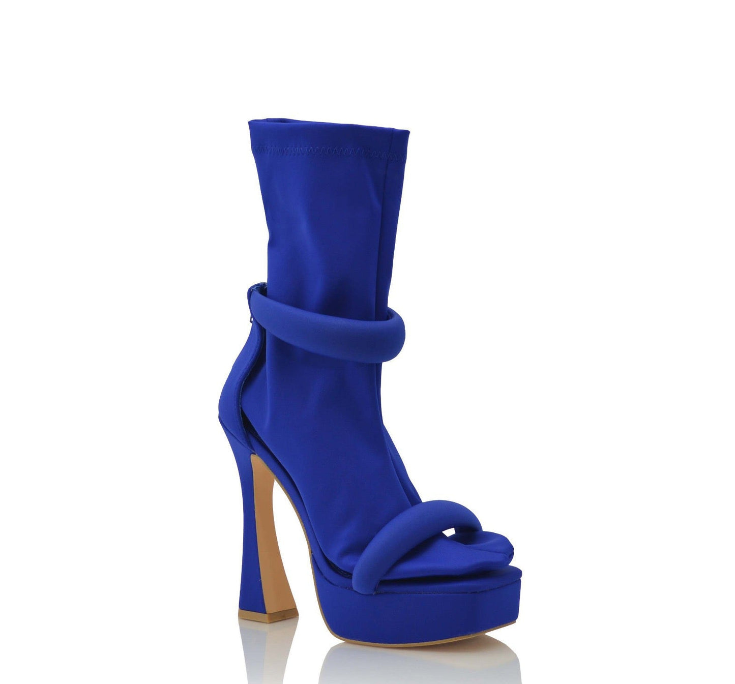 Sock Heel Royal Blue