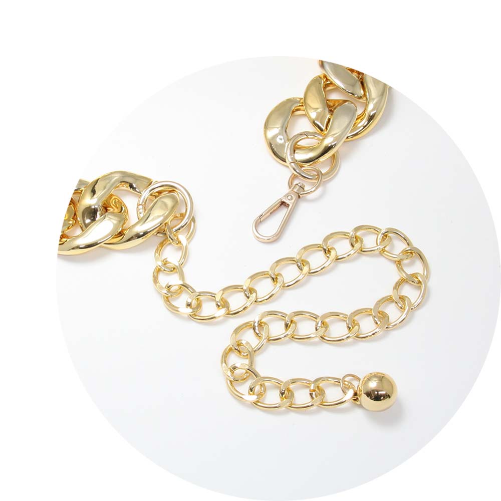 Chain Link Belt Gold