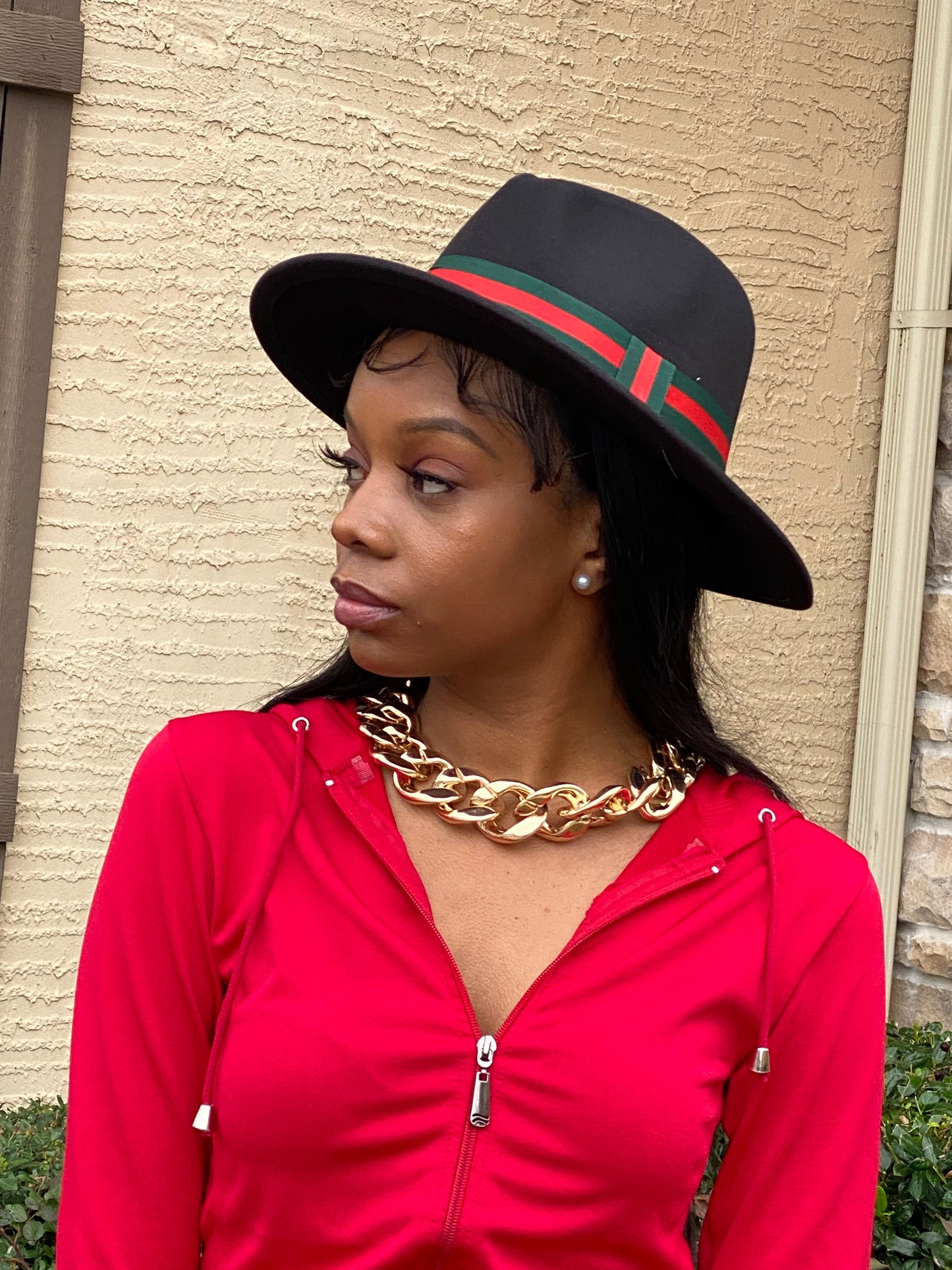 Luxe Fedora Black