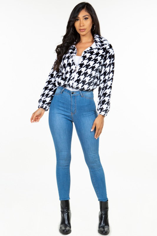 Houndstooth Jacket