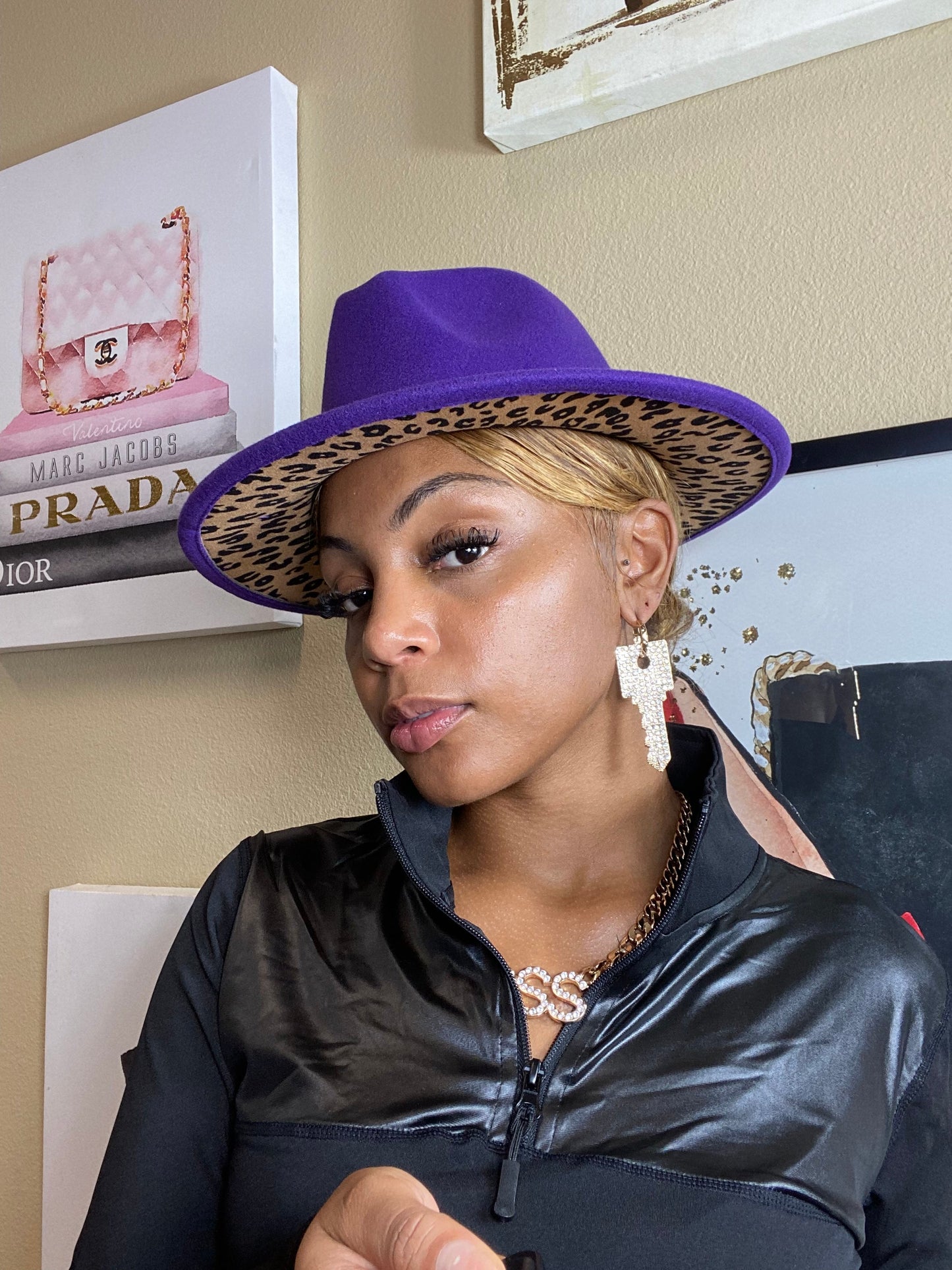 Hottest Fedora Purple Leo