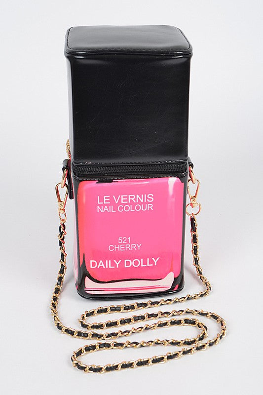 Nail Polish Purse Pink