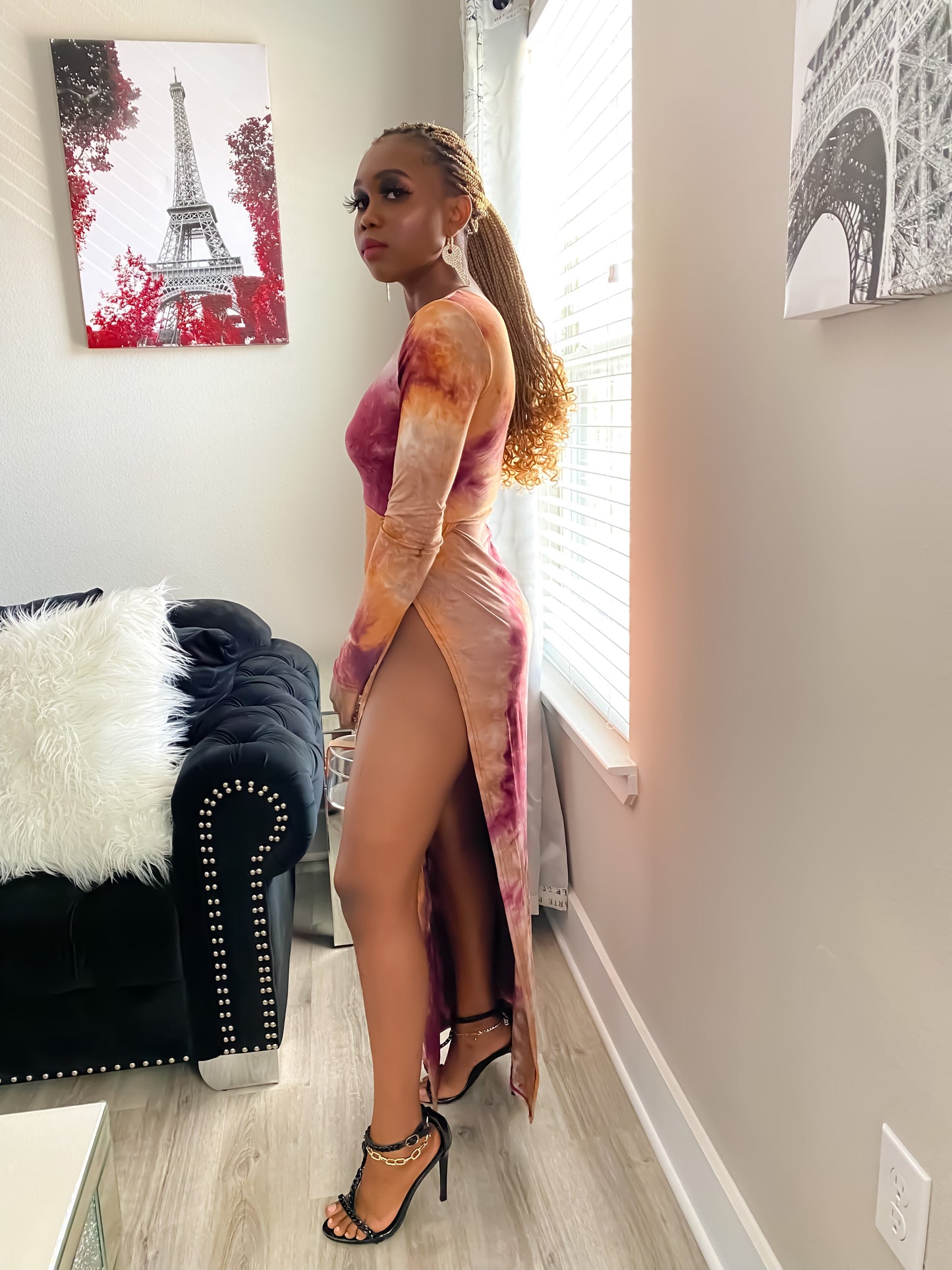 High Slit Dress 1