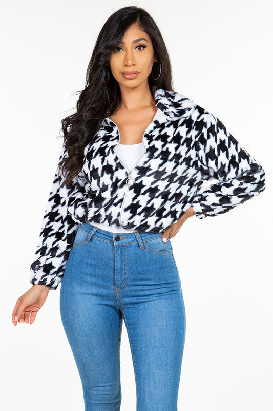 Houndstooth Jacket