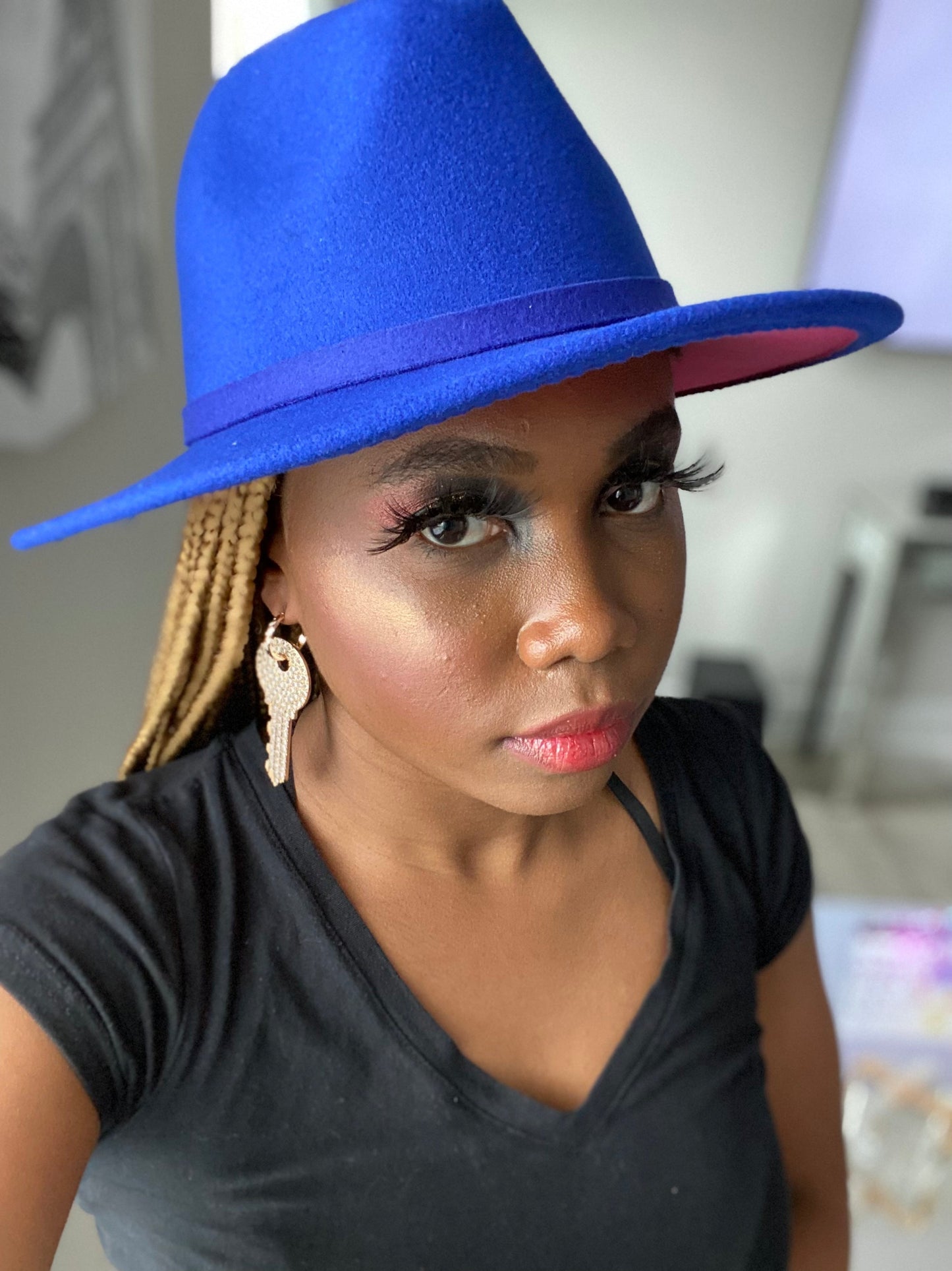 Royal Pink Fedora