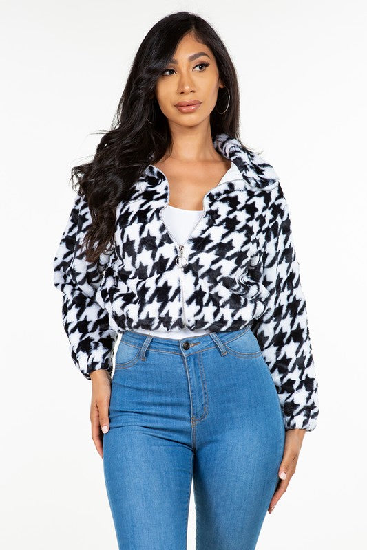 Houndstooth Jacket