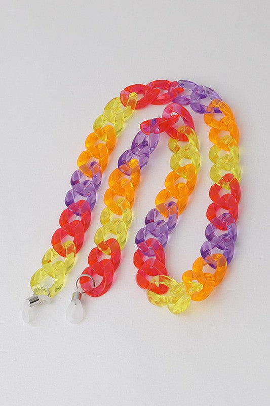 CHUNKY SUNGLASSES CHAIN Multi