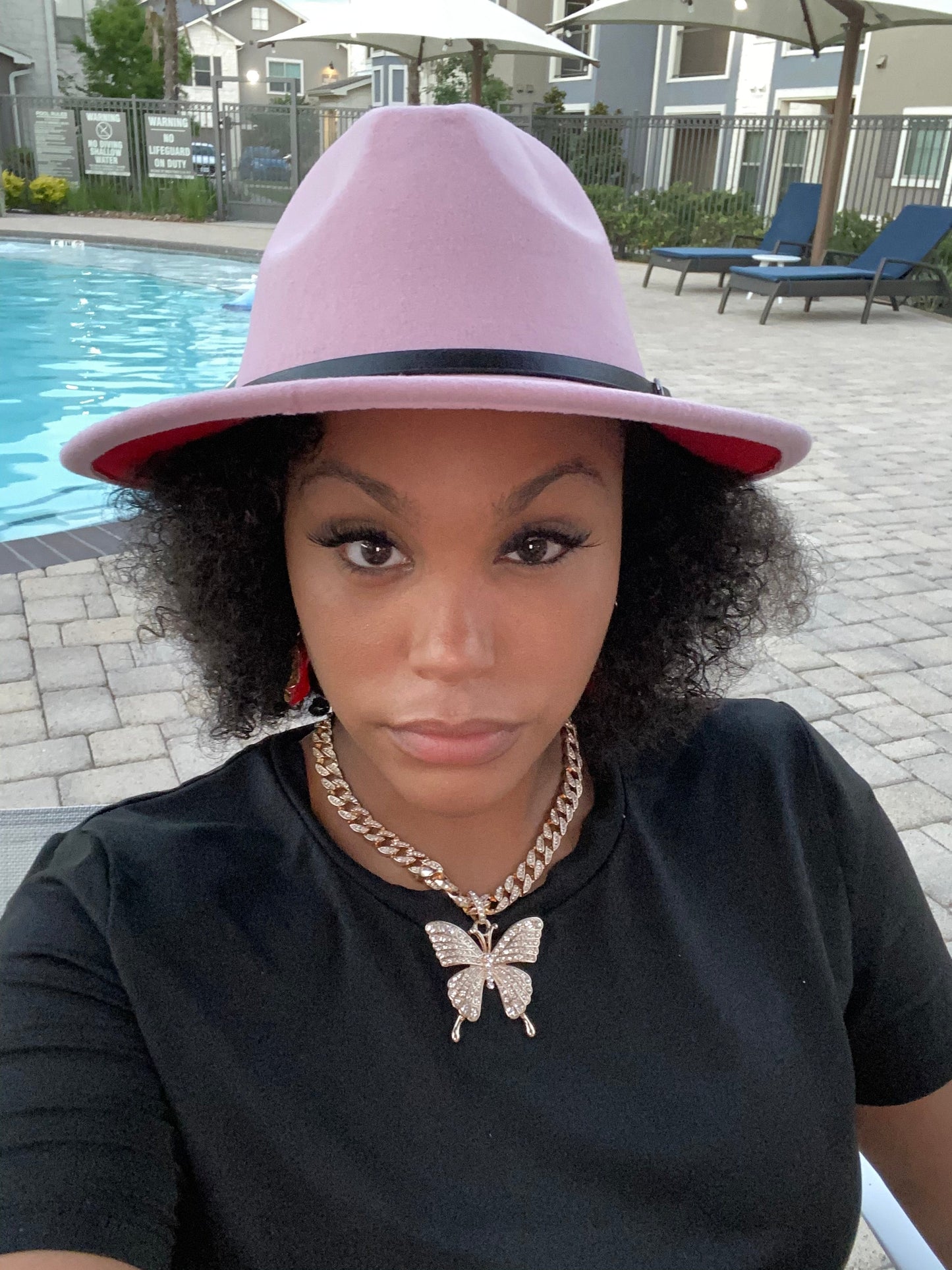 Light Pink Fedora
