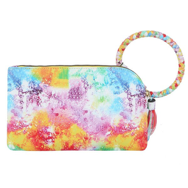 Glassy Heat Bracelet Clutch Purse