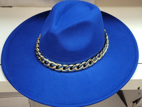 Royal Red Hudson Chain Fedora