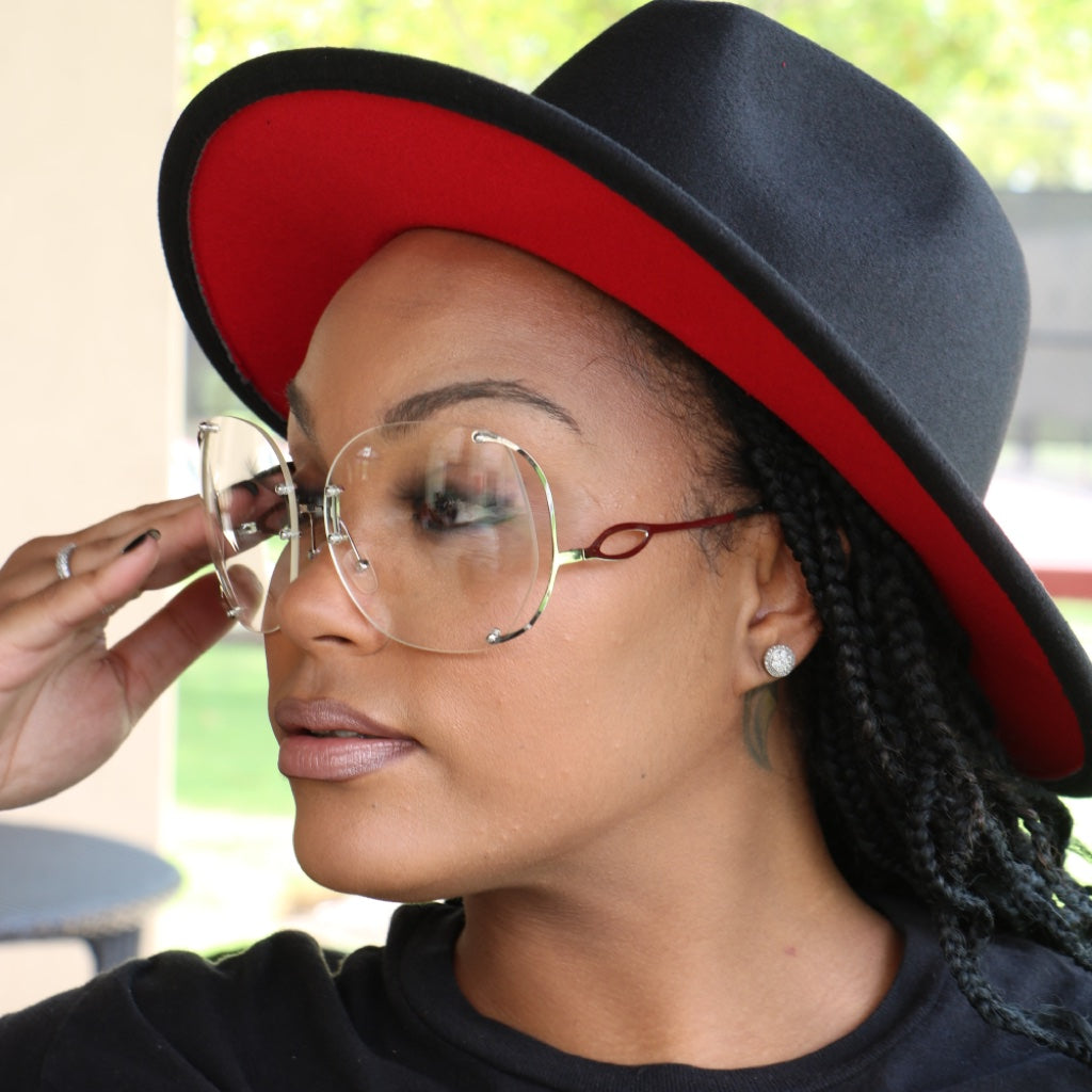 Black Red Fedora