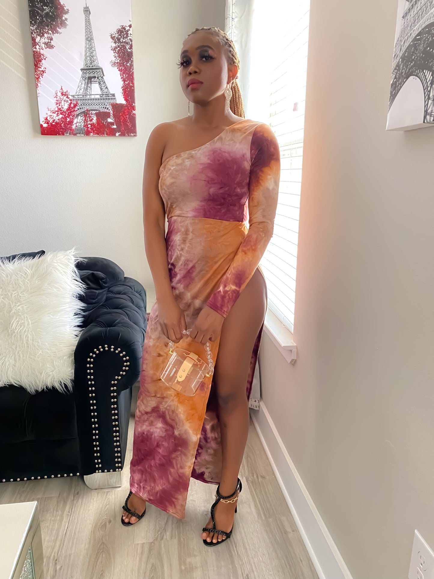 High Slit Dress 1