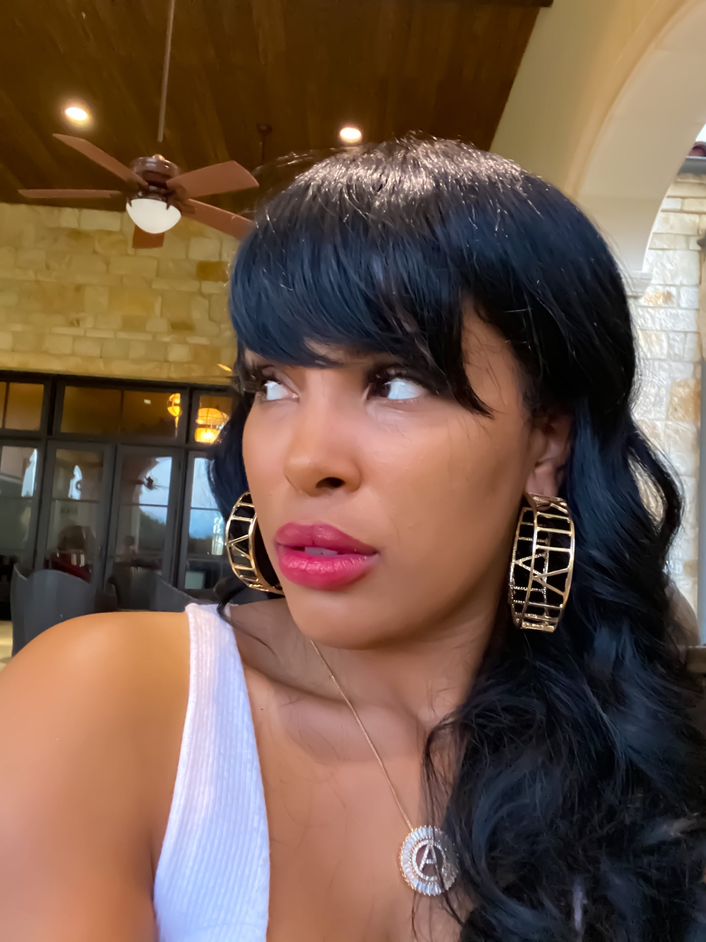 ROMAN HOOPS EARRINGS