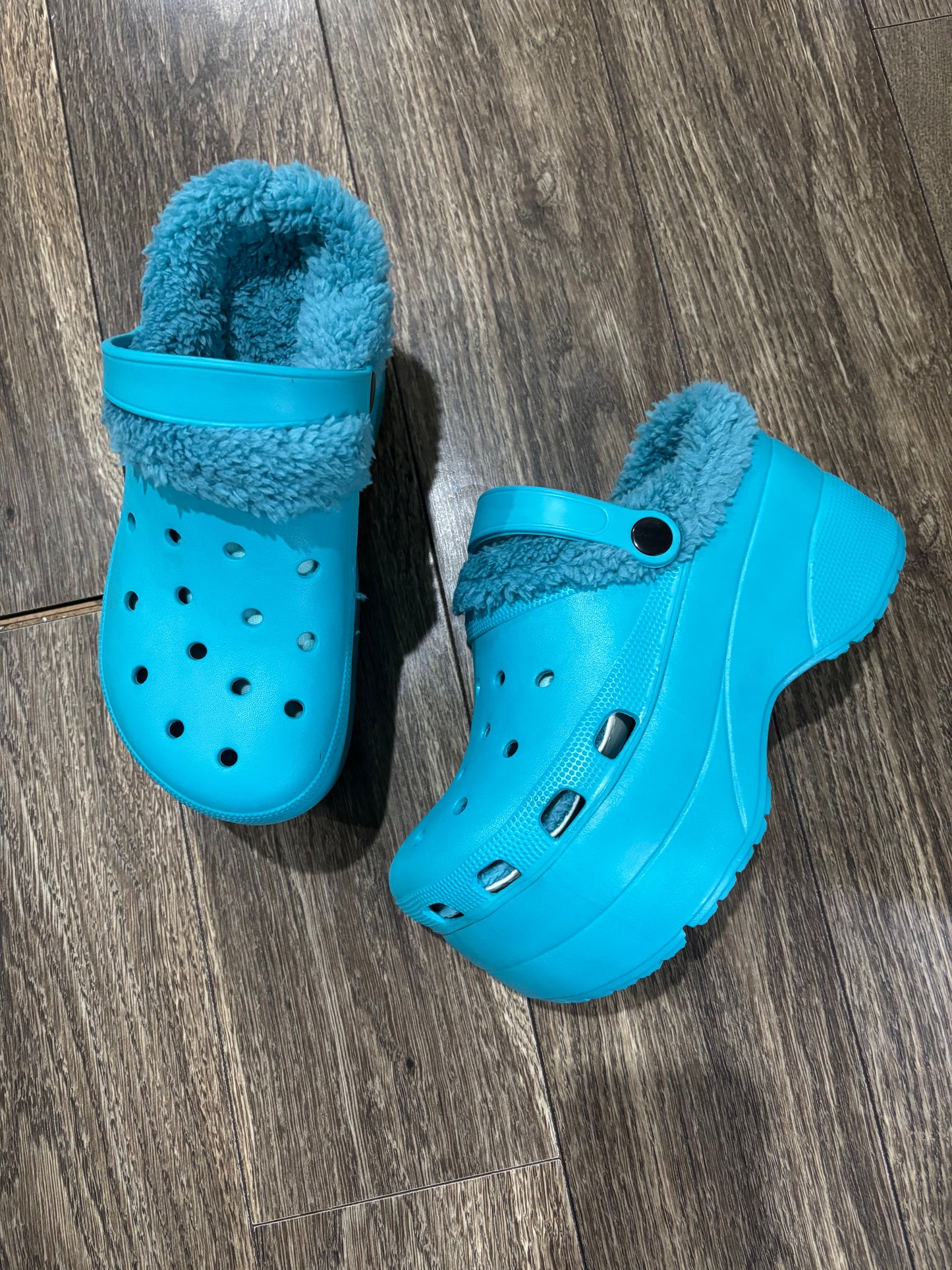 Fancy Clogs Teal