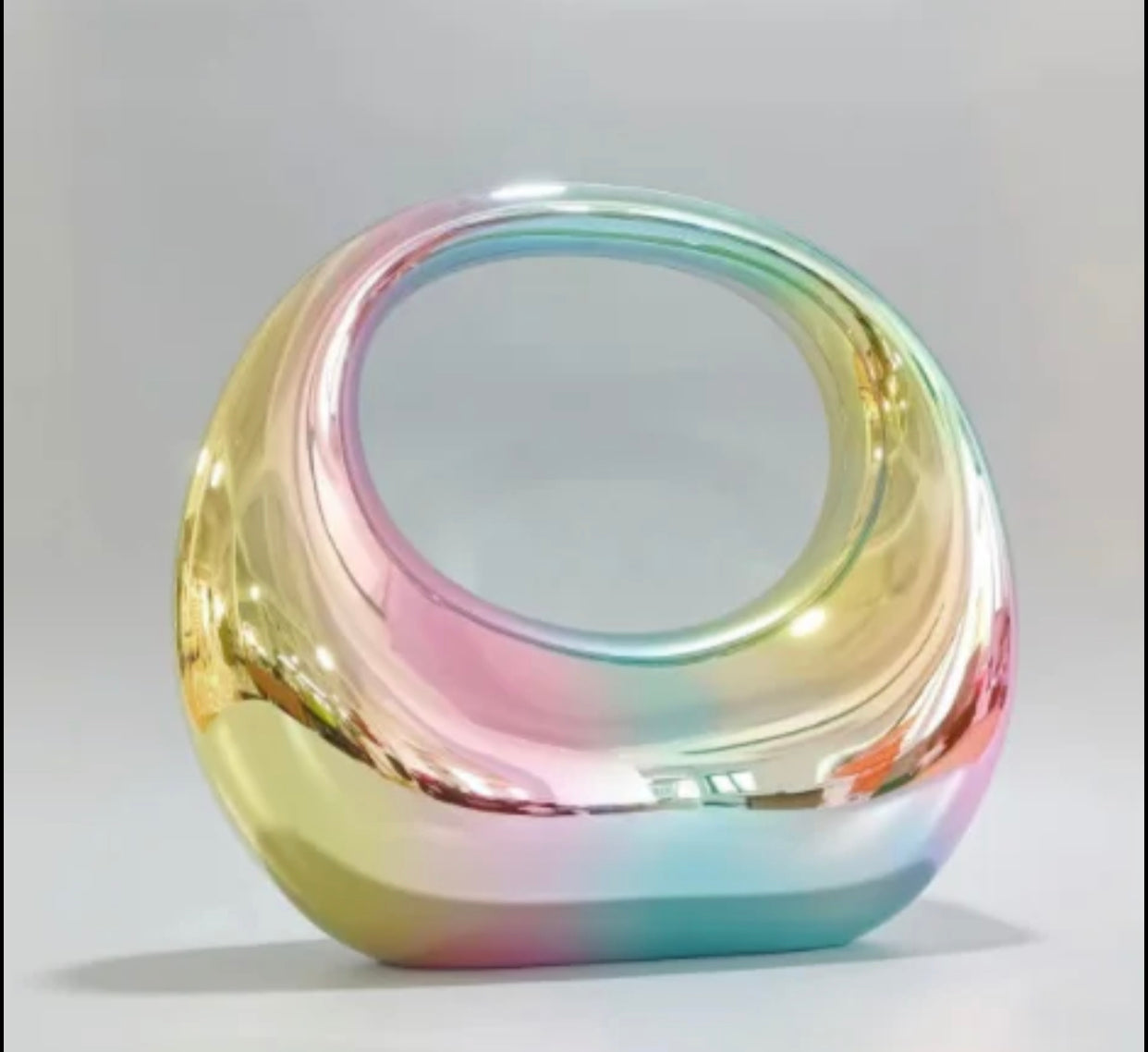 Hudson Acrylic Moon Purse Irr