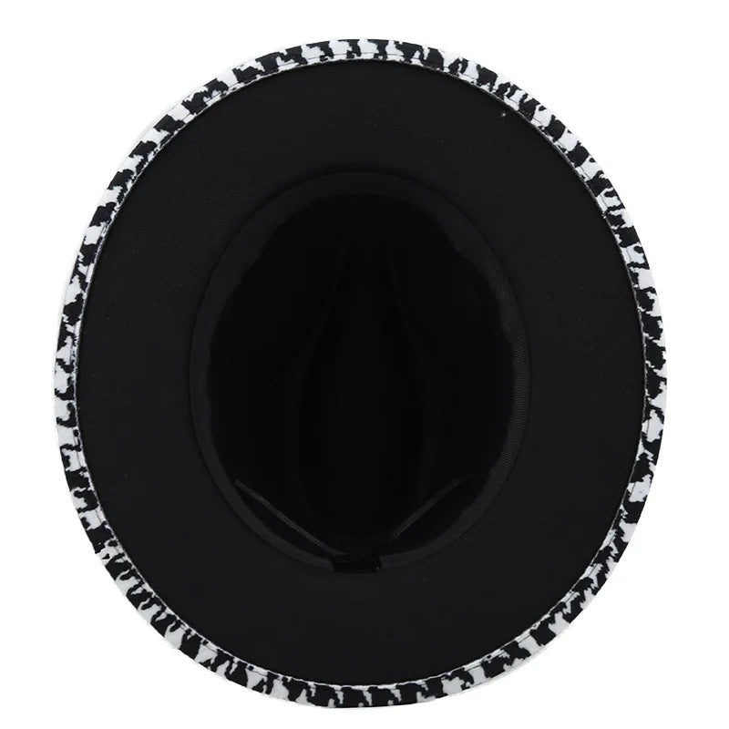 Houndstooth Fedora