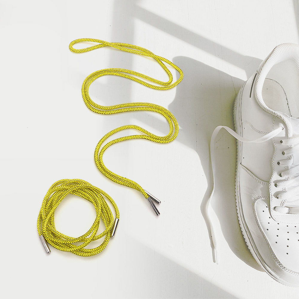 Bling Shoe Lace Yellow