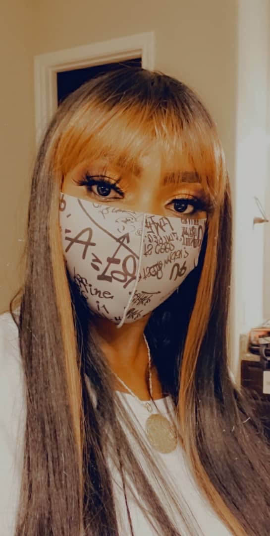 Graffiti Mask Gray