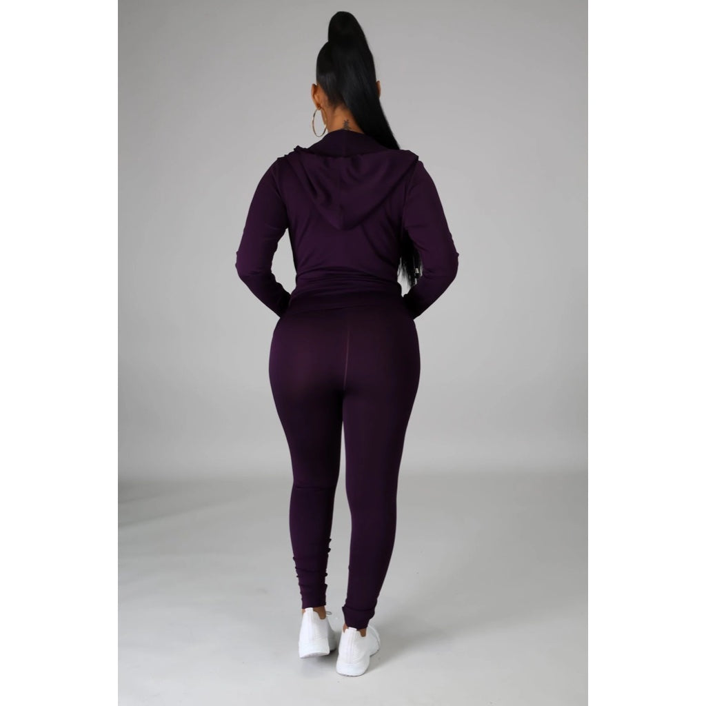 Ola Seamless 2 Piece Set Purple