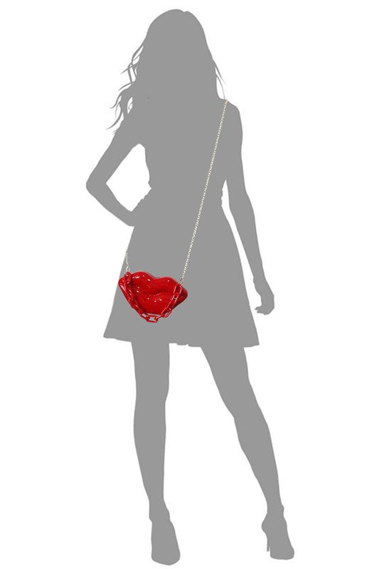 Hottest Kisses Purse Red