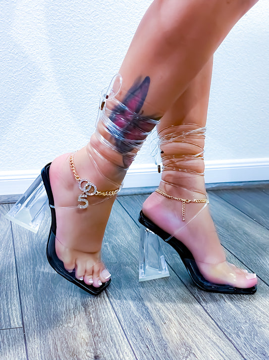 Swag Black Heel