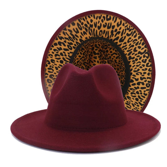 Hottest Fedora Burgundy Leo