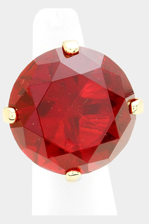 ROCK STRETCH RING Red