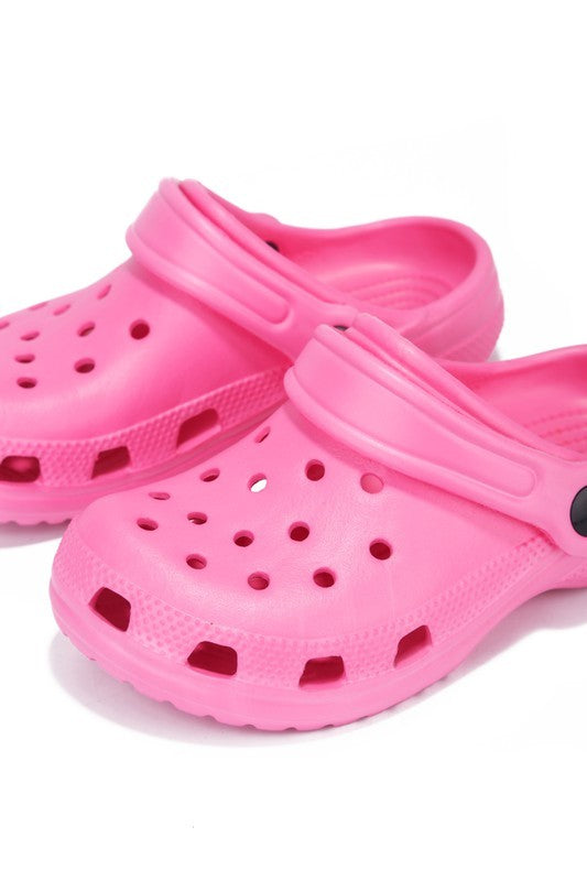 Kids Fancy Clogs Pink