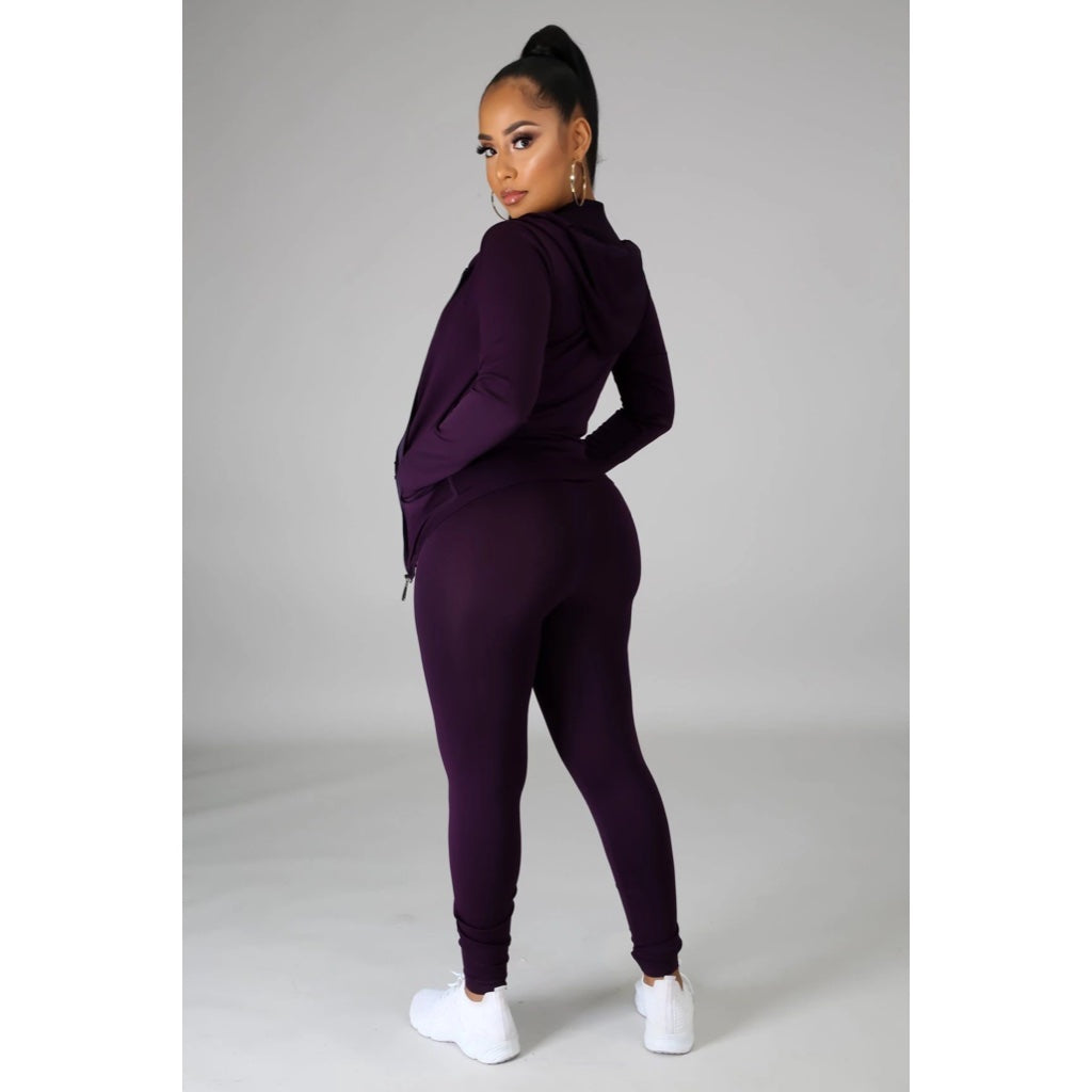 Ola Seamless 2 Piece Set Purple