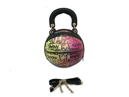 Ball Rainbow Graffiti Bag