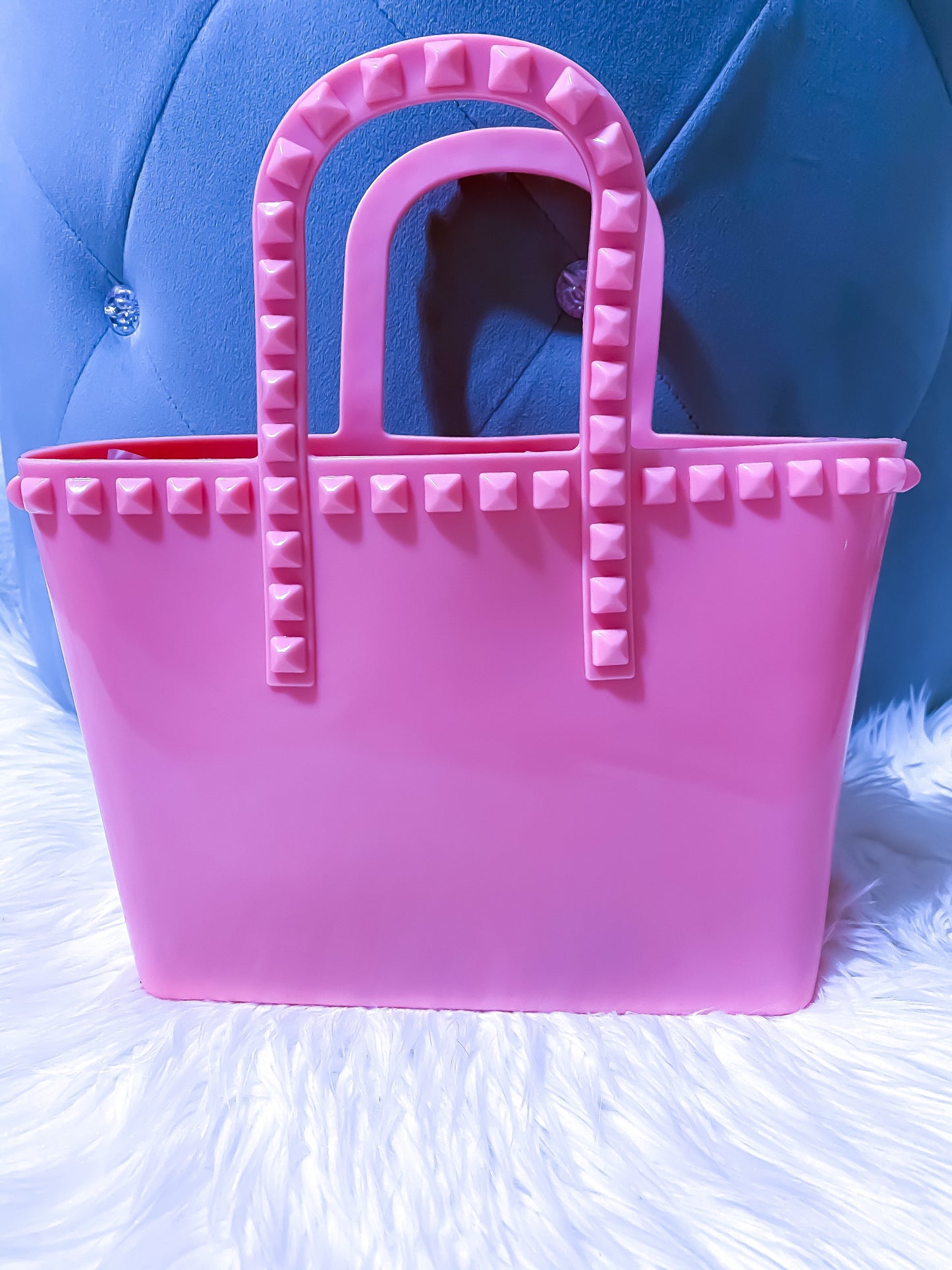 Mini Jelly Tote Pink