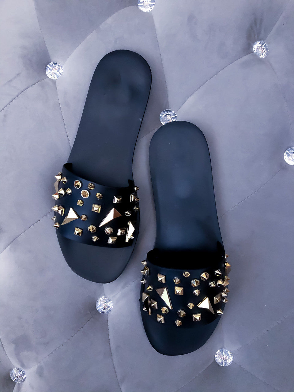 Studded Jelly Black